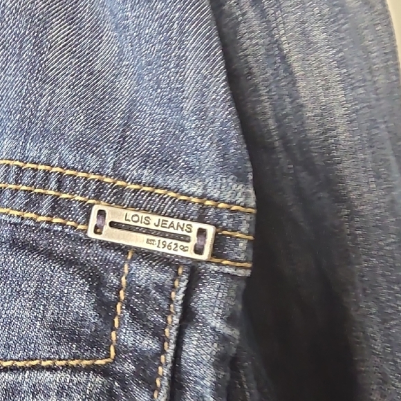 Vintage Lois Jeans Denim Jacket – Classic Blue Jean Jacket – Women’s M/M - Picture 3 of 11